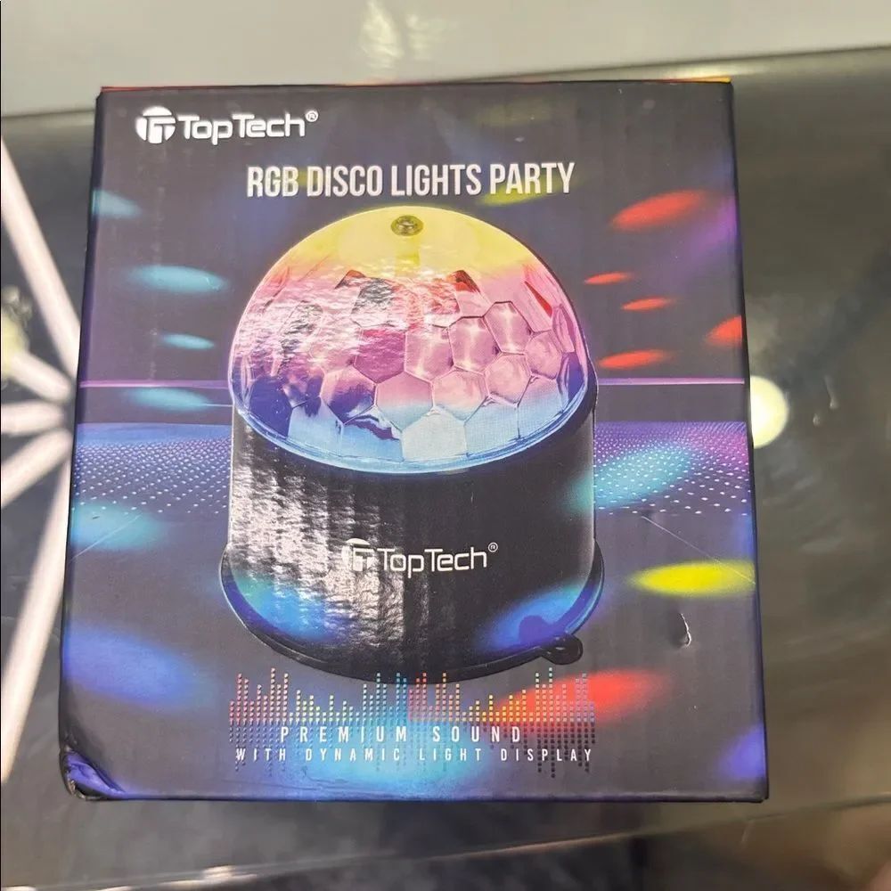 New TopTech RGB Disco Lights Party
